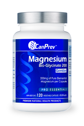 Magnesium Bis-Glycinate 200 Gentle, 120 Capsules
