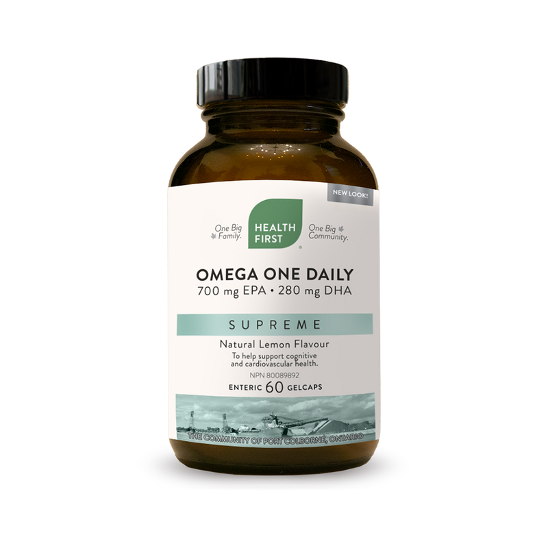 Omega Supreme One Daily, 60 Capsules