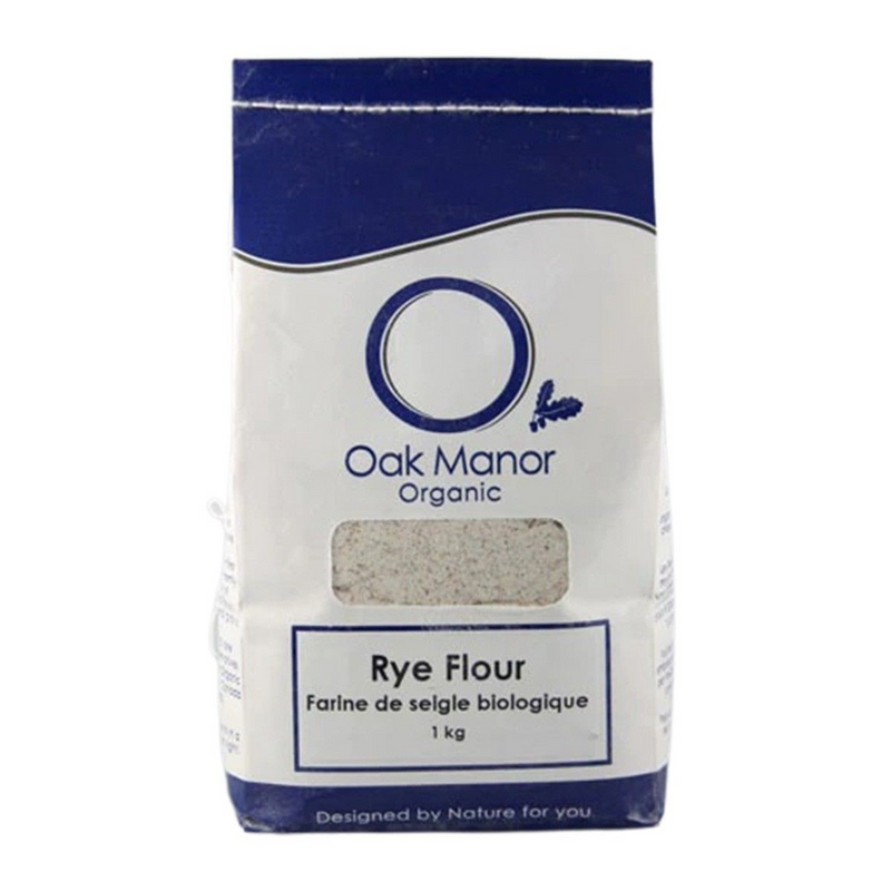 Organic Rye Flour, 1kg