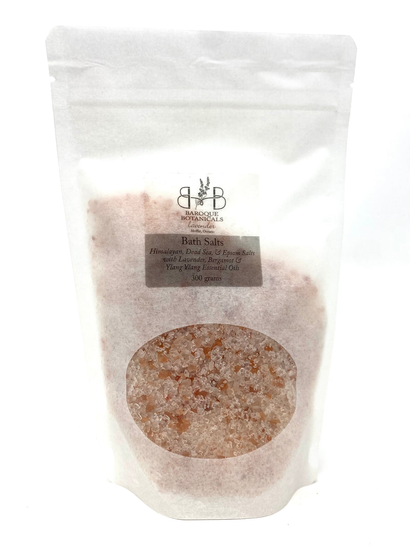 Lavender Bath Salts, 300g