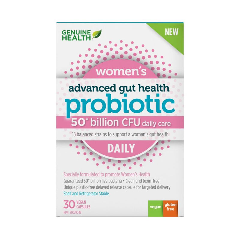 Advanced Gut Health Probiotic, Women's Daily, 30 Capsules