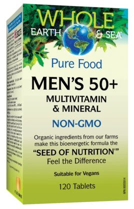 Men's 50+ Multivitamin & MIneral, 120 Tablets