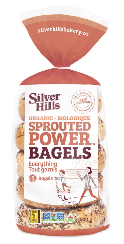 Sprouted Power Organic Everything Bagels