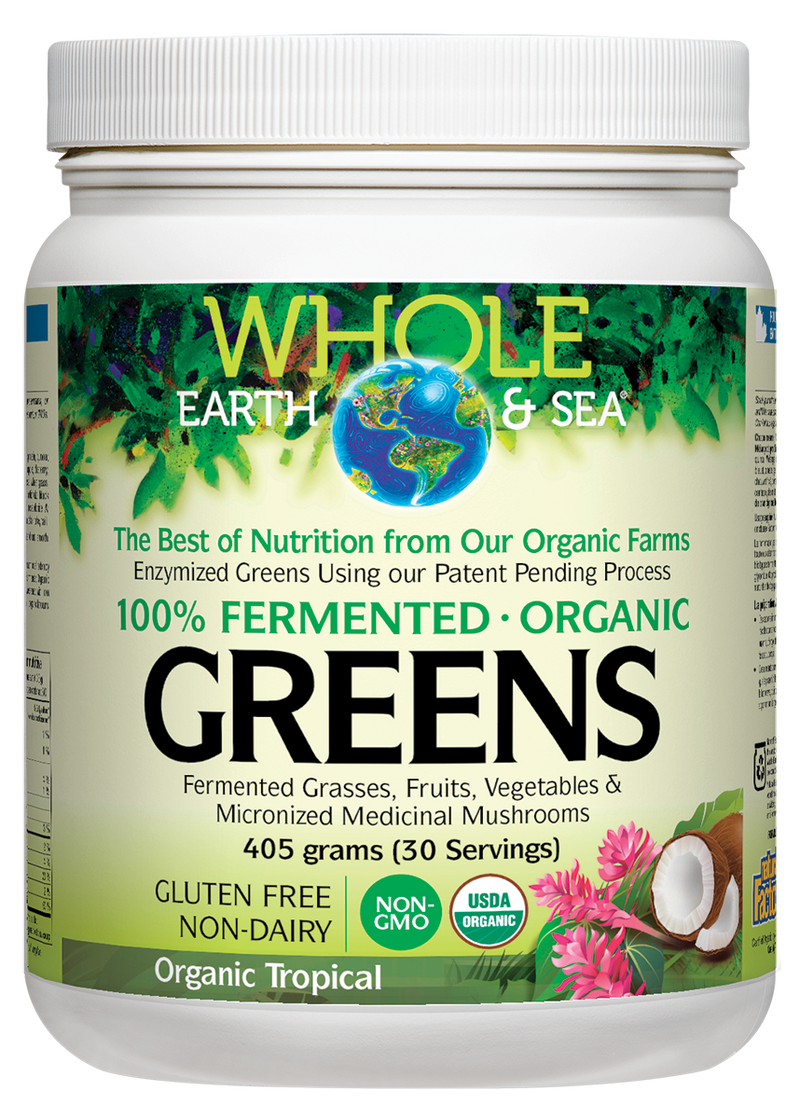 Fermented Organic Greens, Tropical