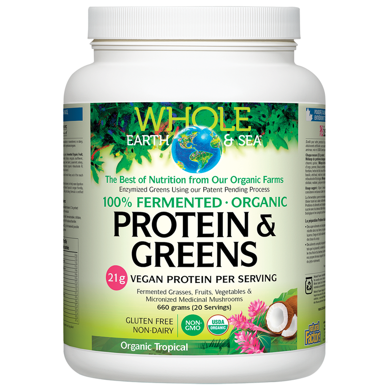 Fermented Organic Protein & Greens, Tropical