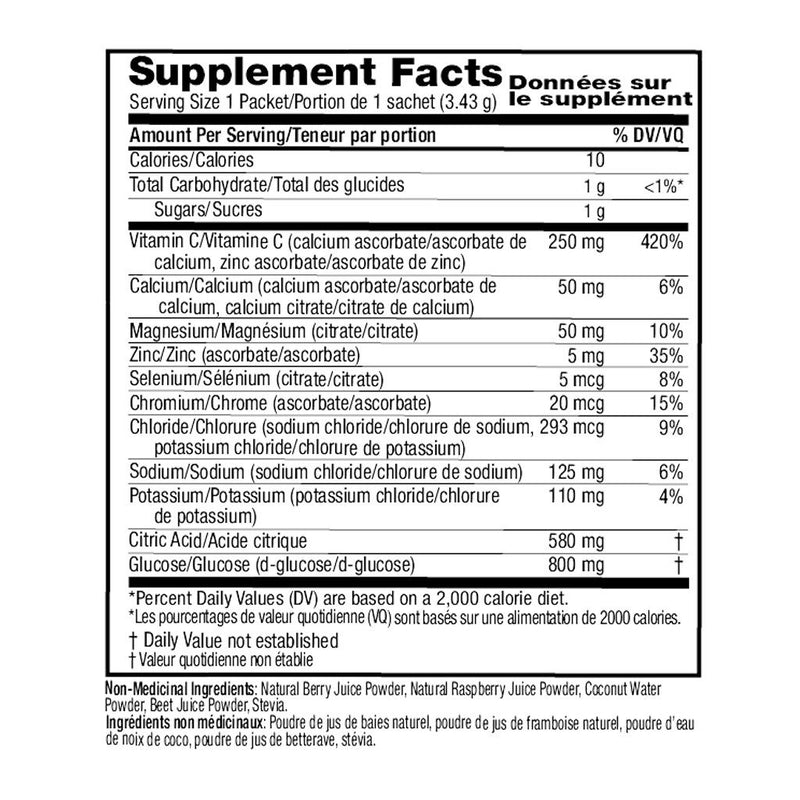 Sport Electrolyte Drink Mix, Mixed Berry 12 pack