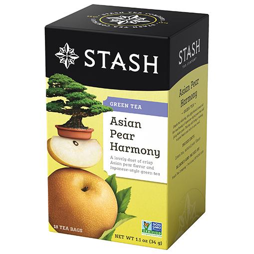 Asian Pear Harmony Green Tea, 18 Tea Bags