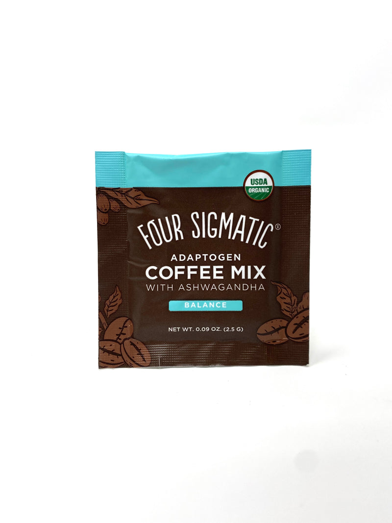 Instant Adaptogen Coffee with Ashwagandha, 1 Packet
