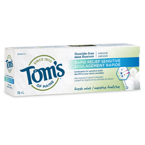 Fluoride-Free Rapid Relief Sensitive Toothpaste, 76mL