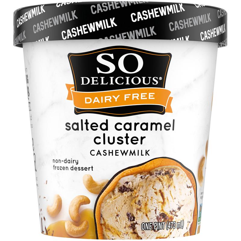 Salted Caramel Cluster Cashewmilk Frozen Dessert, 473mL