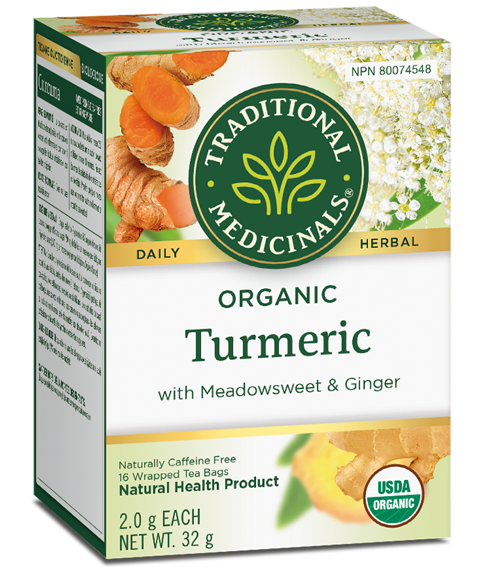Organic Turmeric with Meadowsweet & Ginger Tea