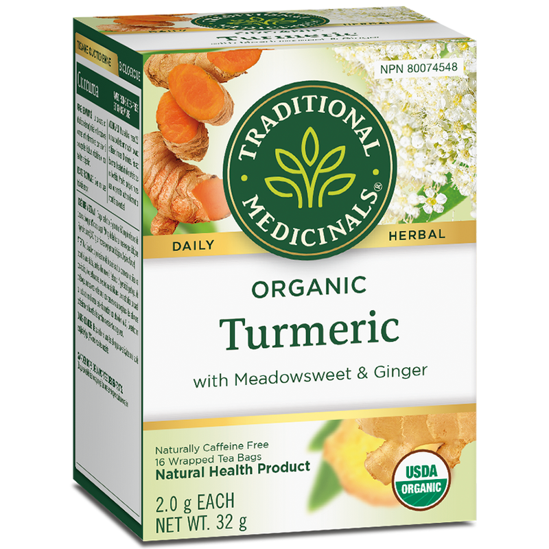 Organic Turmeric with Meadowsweet & Ginger Tea