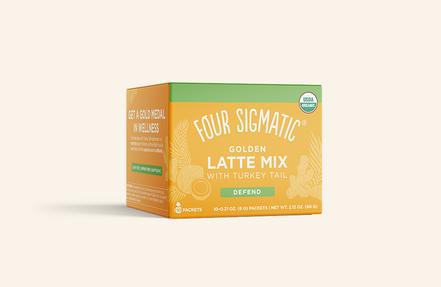 Golden Latte with Turkey Tail, 10 Packets