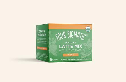 Matcha Latte with Lion's Mane, 10 Packets