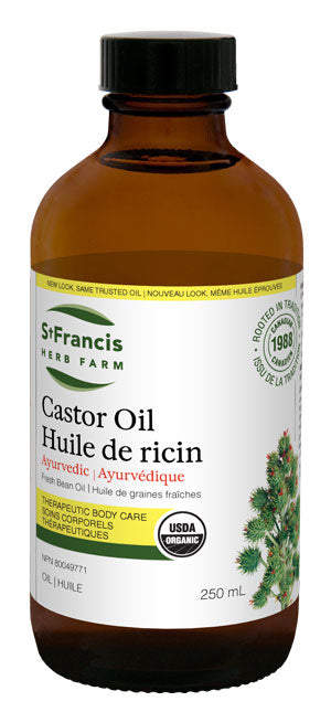 Organic Castor Oil, 250mL