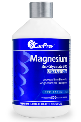 Magnesium Bis-Glycinate 300 Ultra Gentle, 500mL