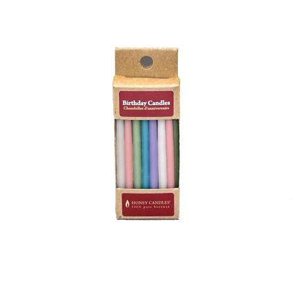 Birthday Candles, Pastel 20 Pack