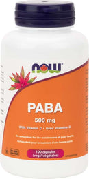 PABA with Vitamin C, 100 Capsules
