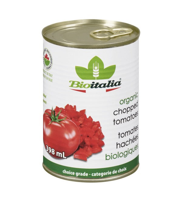 Organic Chopped Tomatoes, 398mL