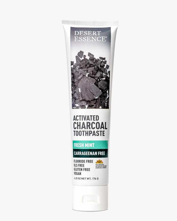 Activated Charcoal Carrageenan Free Toothpaste, 176g