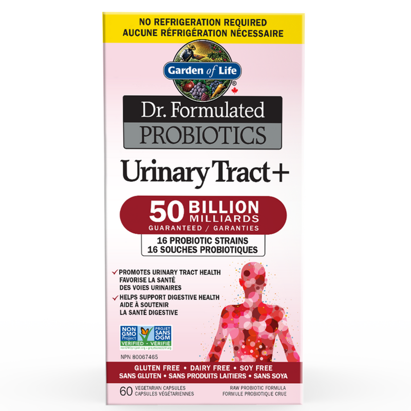 Dr. Formulated Probiotic Urinary Tract+, 60 Capsules