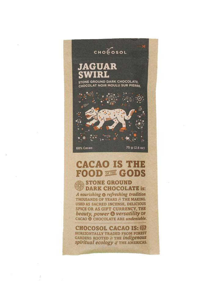 Jaguar Swirl Albino & Red Cacao, 70%