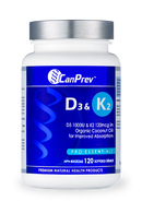 Vitamin D3 + K2, 120 Softgels