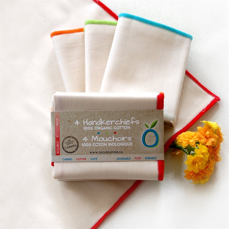 Handkerchiefs, 4 Pack