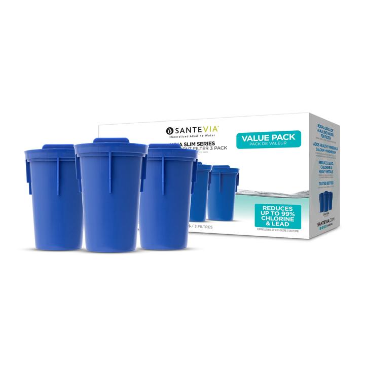 Mina Alkaline Pitcher Filter, 3 Pack