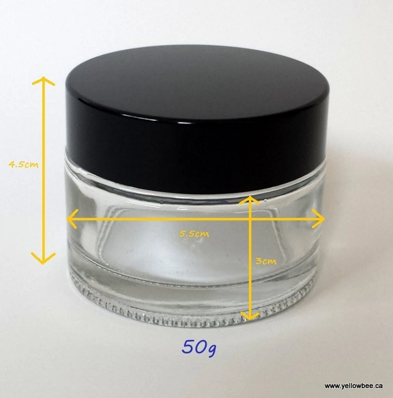 Clear Glass Jar - 50g