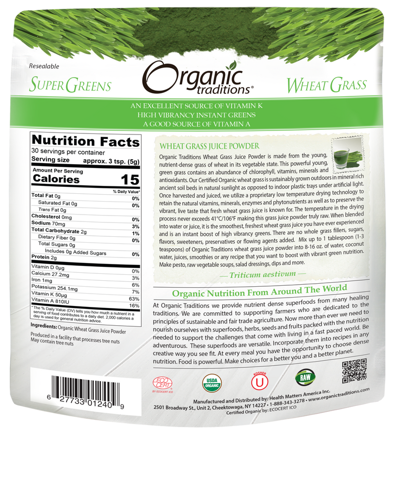 Wheat Grass Juice Powder, 150g