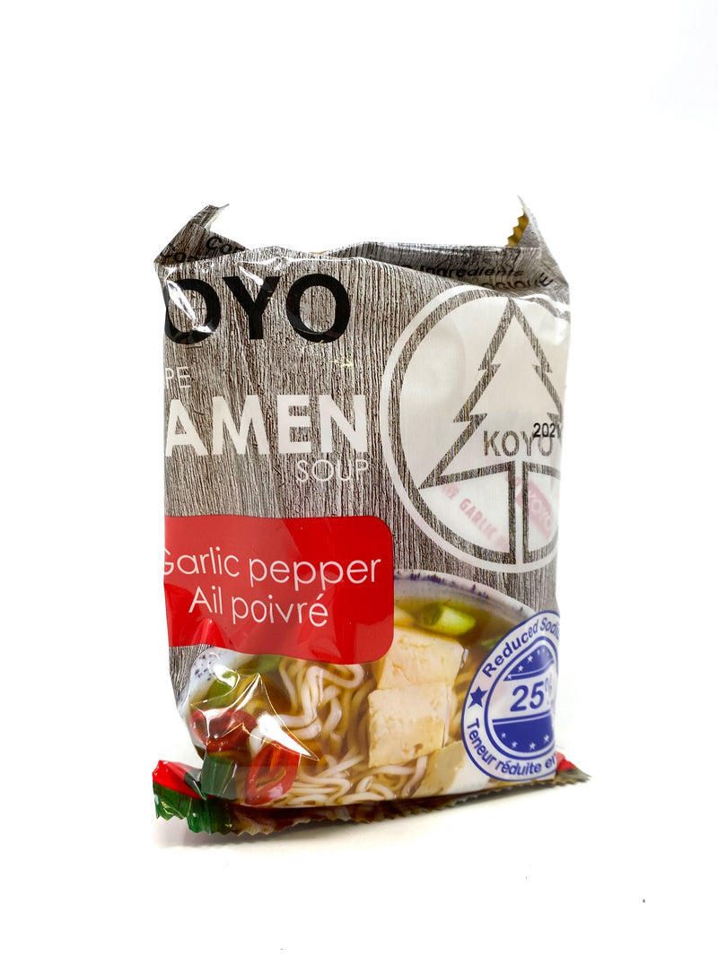 Garlic Pepper Ramen Noodles, Low Sodium 60g
