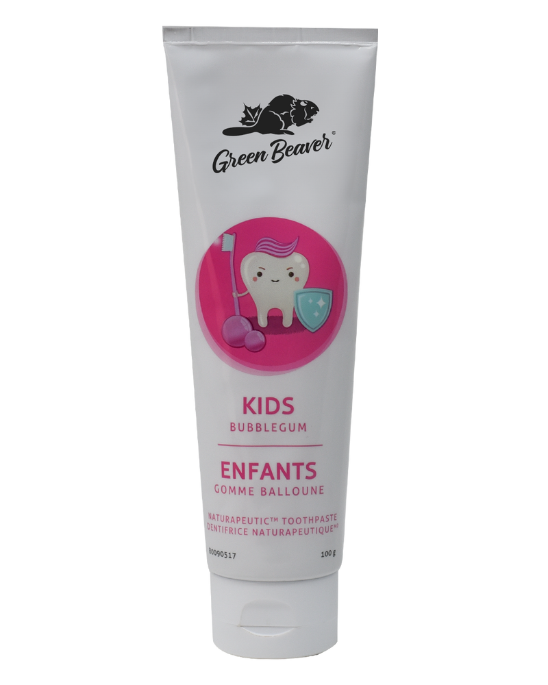 Naturapeutic Fluoride-Free Kids Toothpaste, Bubblegum 100g