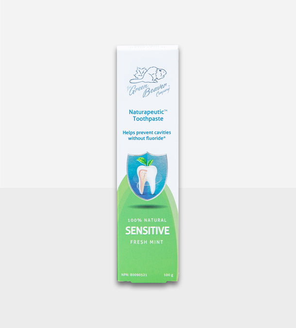 Green Beaver - Naturapeutic Sensitive Toothpaste (Fresh mint)