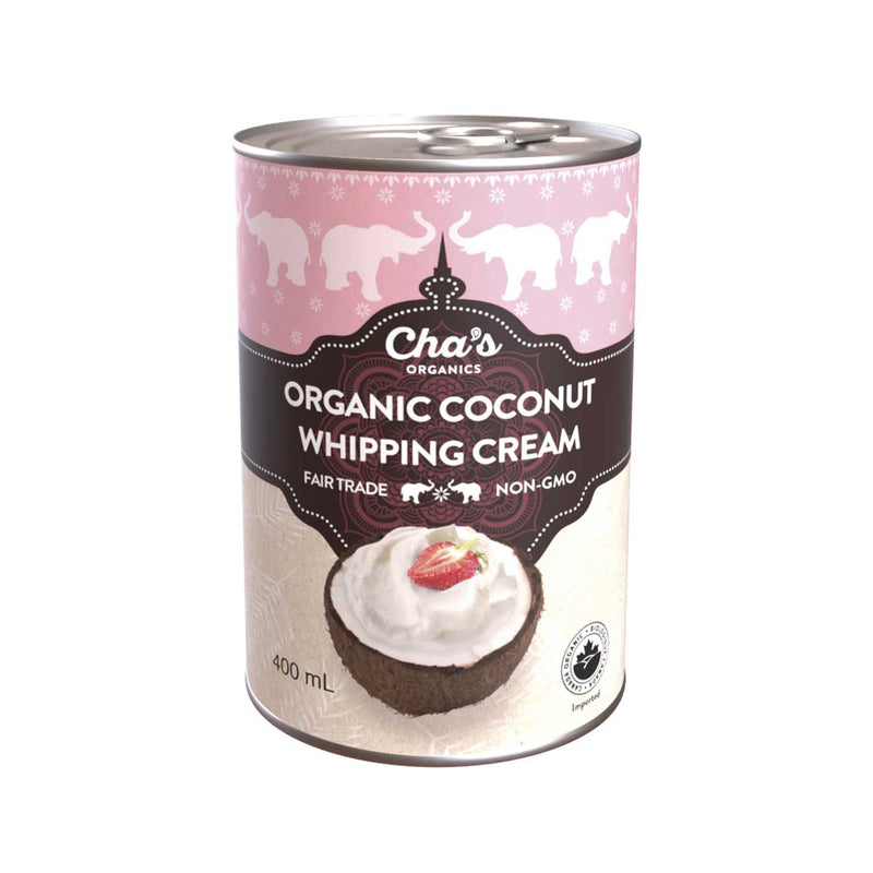 Organic Coconut Whipping Cream, 400mL