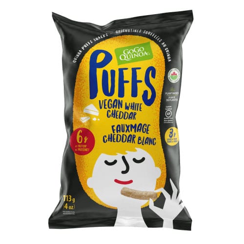 Puffs, Vegan White Cheddar 113g