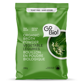 Organic Broth Powder, Vegetable 200g