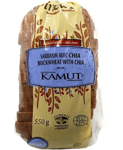 Buckwheat Chia Bread, 550g