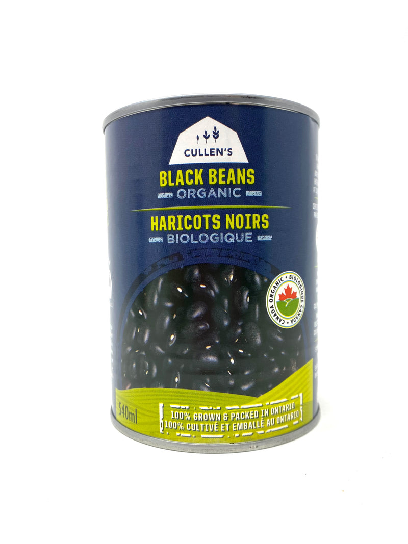 Organic Black Beans, 540mL