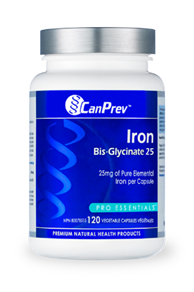 Iron Bis-Glycinate, 120 Capsules
