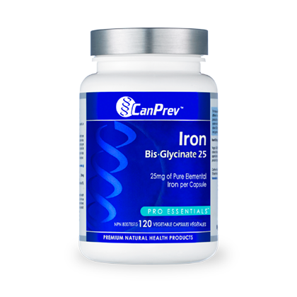 Iron Bis-Glycinate, 120 Capsules