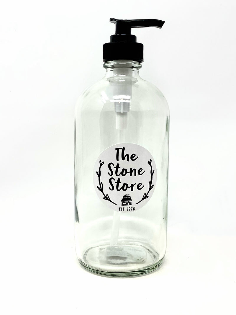 Clear Pump Bottle, 500mL