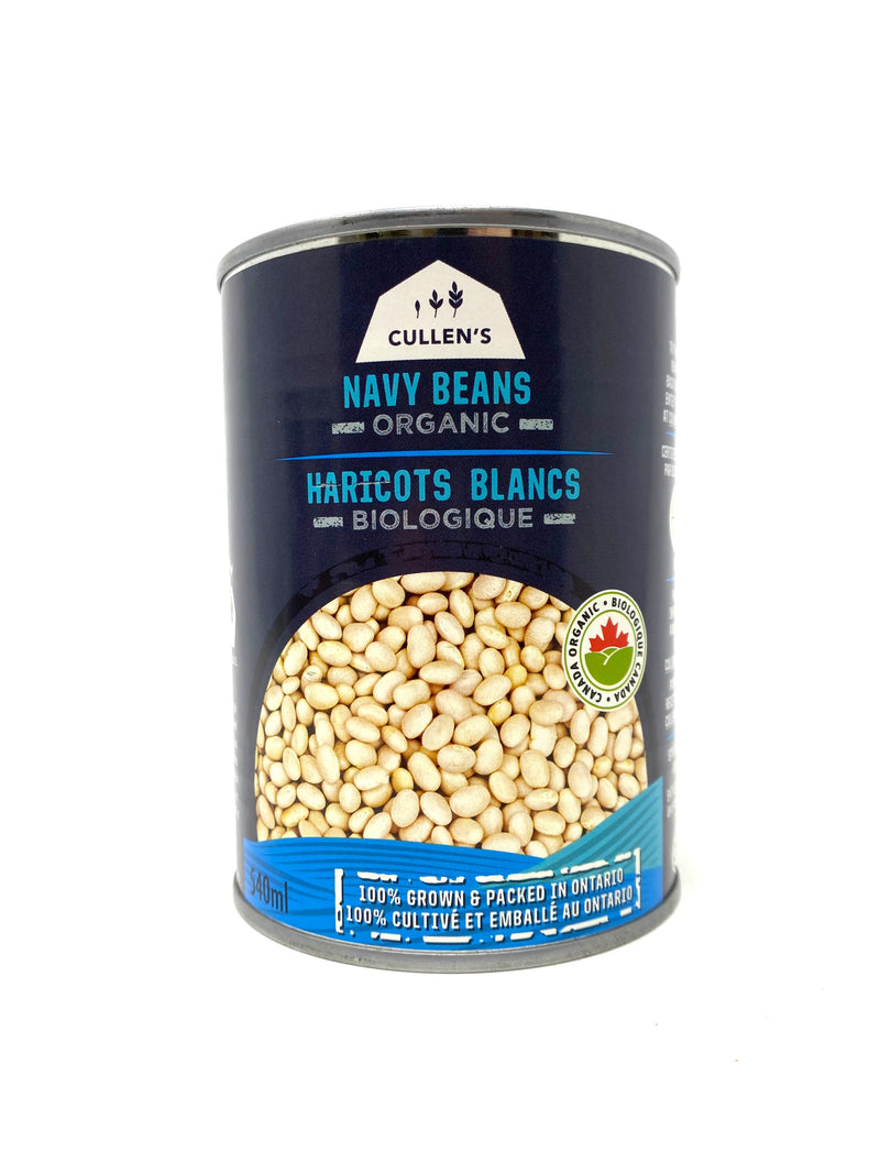 Organic Navy Beans, 540mL