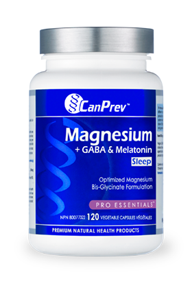 Magnesium + GABA & Melatonin, 120 Capsules