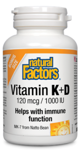 Vitamin K + D, 180 Softgels