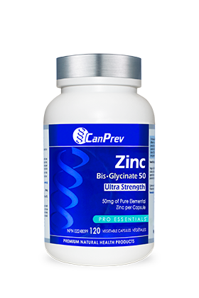 Zinc Bis-Glycinate 50 Ultra Strength, 120 Capsules