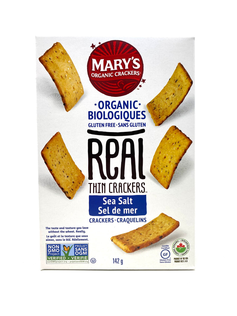 Real Thin Crackers, Sea Salt 142g