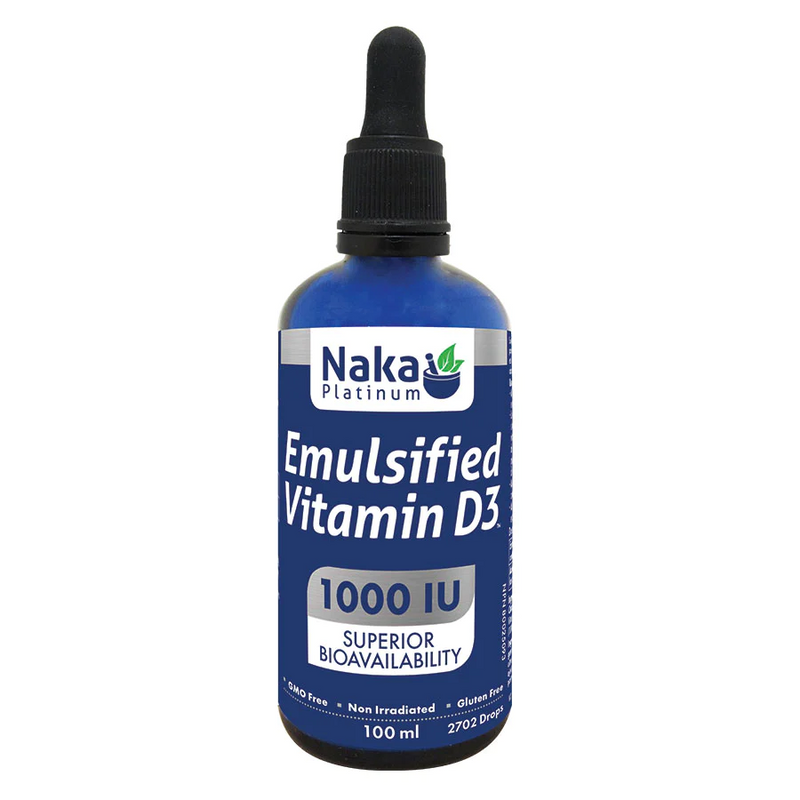 Platinum Pro Emulsified Vitamin D 1000IU, 100mL