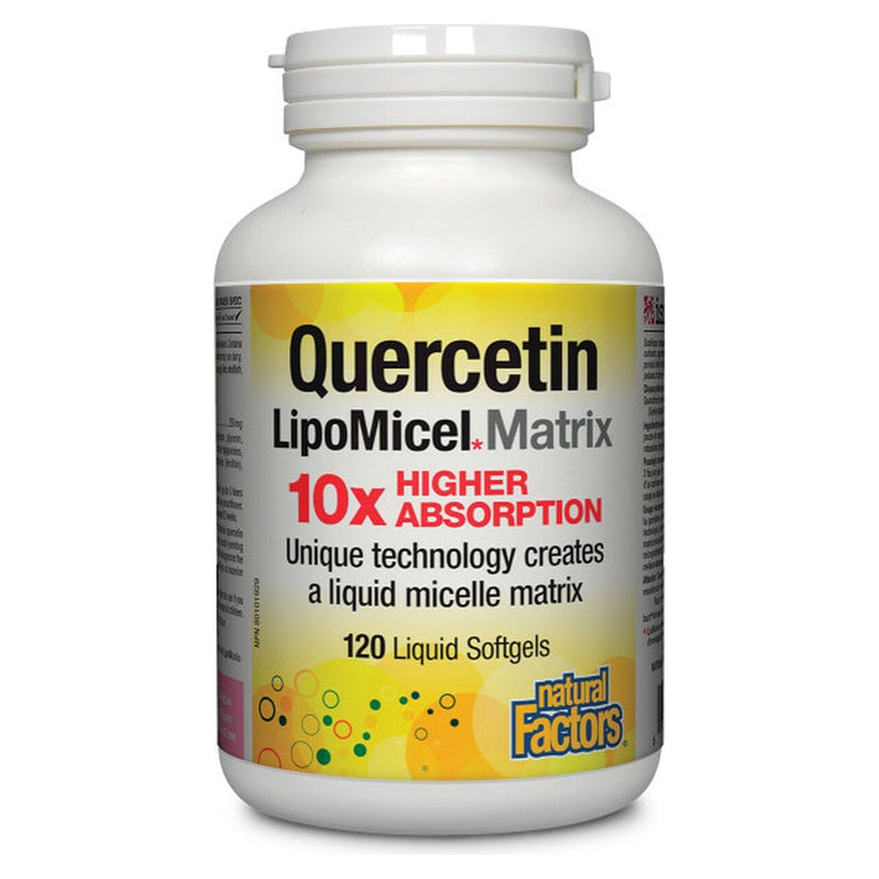 Quercetin LipoMicel Matrix, 120 Softgels