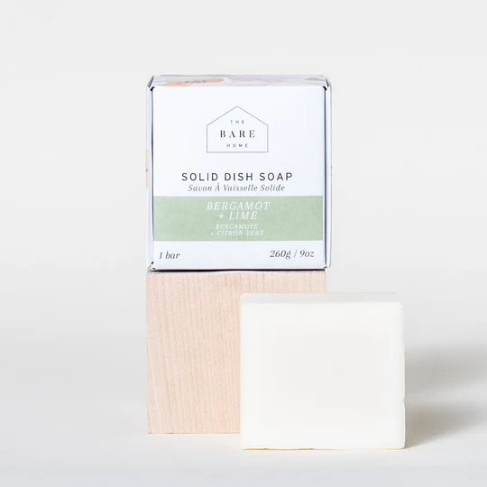 Dish Soap Bar, Bergamot + Lime 260g